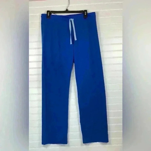 FIGS women’s blue pants scrub pants Size Medium medical uniform scrubs - Picture 1 of 7
